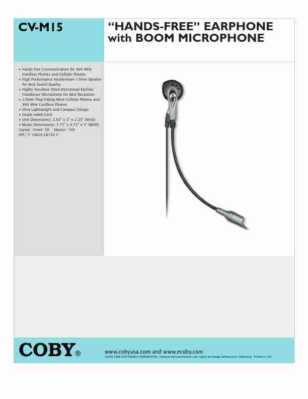 COBY electronic Headphones CV M15-page_pdf